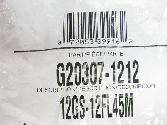 Gates G20307-1212 Hydraulic Fitting 45 Deg Bent Tube Code 61 GS G-20 3/4'' Hose