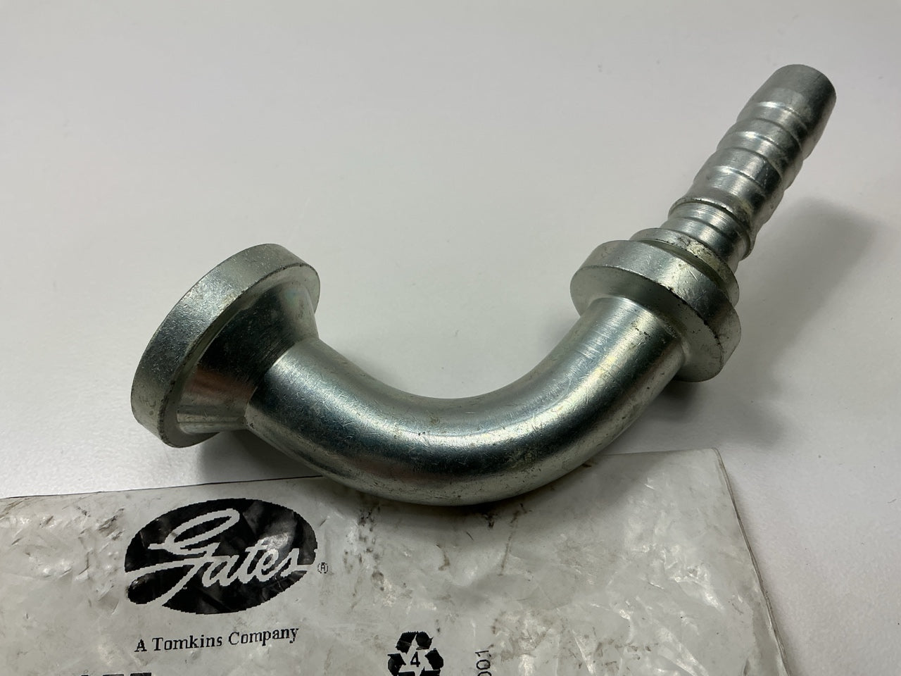 Gates G20315-1012 90° Tube Code 61 O-Ring Flange Hydraulic Fitting, 5/8''