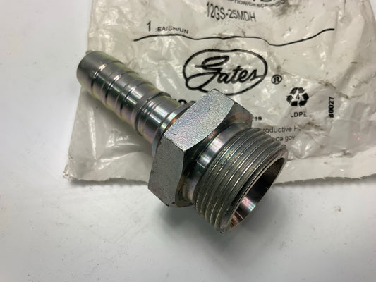 Gates G20715-1225 Male DIN 24° Cone Hydraulic Fitting, 3/4'' - 12GS-25MDH