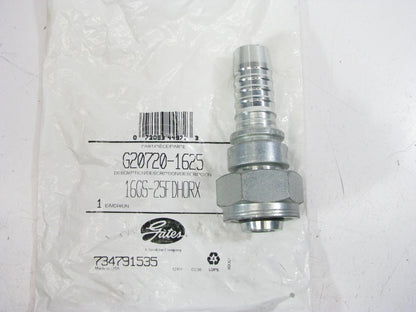 Gates G20720-1625 Hydraulic Fitting Straight Heavy Series G-20 1'' Hose M36 X 2.0