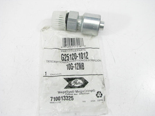 Gates G25120-1012 Hydraulic Fitting Male O-Ring Boss G-25 Coupling 5/8'' Hose