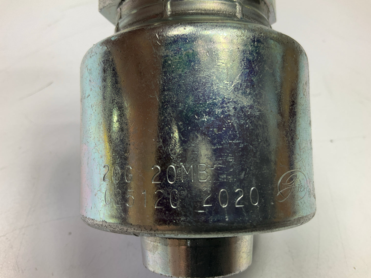Gates G25120-2020 Male O-Ring Boss Hydraulic Fitting, 1-1/4'' Hose - 20G-20MB