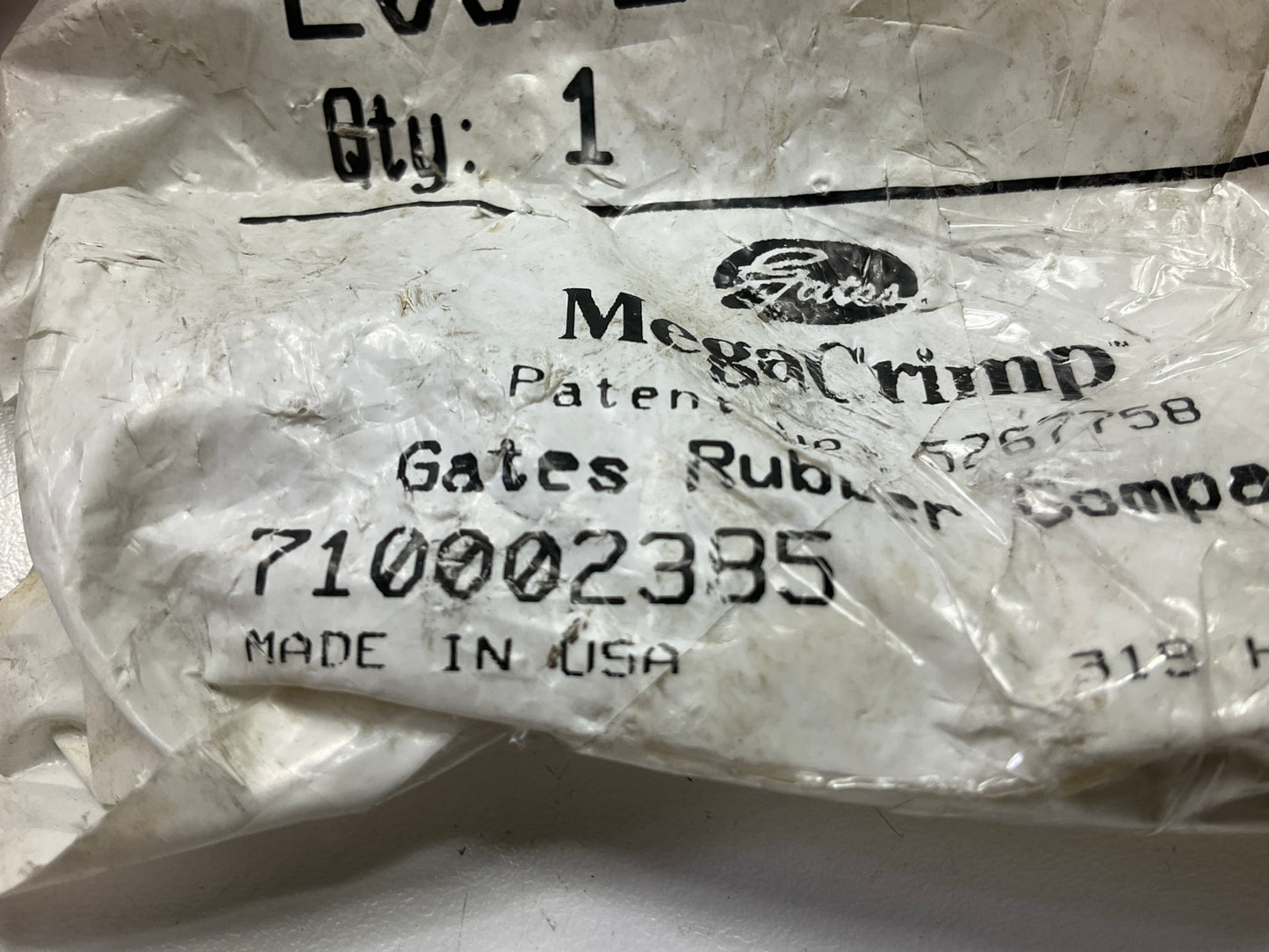 Gates G25120-2020 Male O-Ring Boss Hydraulic Fitting, 1-1/4'' Hose - 20G-20MB