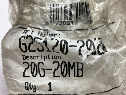 Gates G25120-2020 Male O-Ring Boss Hydraulic Fitting, 1-1/4'' Hose - 20G-20MB