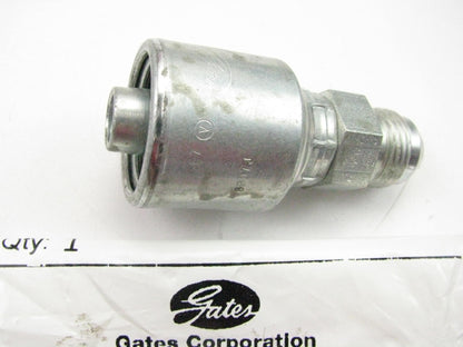 Gates G25165-0808 Male JIC 37 Degree Flare Megacrimp G25 Coupling Fitting 1/2''