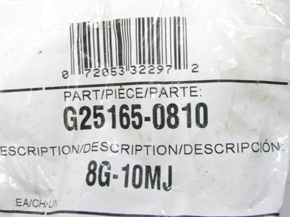 Gates G25165-0810 Hydraulic Fitting Male JIC 37 Flare Megacrimp G25 1/2'' Hose