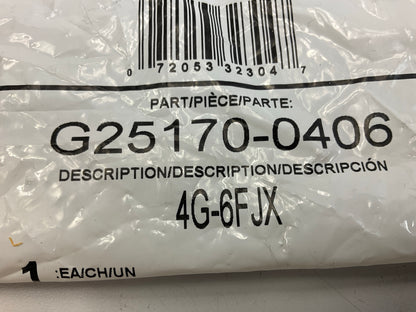 Gates G25170-0406 Female JIC 37° Flare Swivel 1/4'' ID, 9/16''-18 Thread - 4G-6FJX