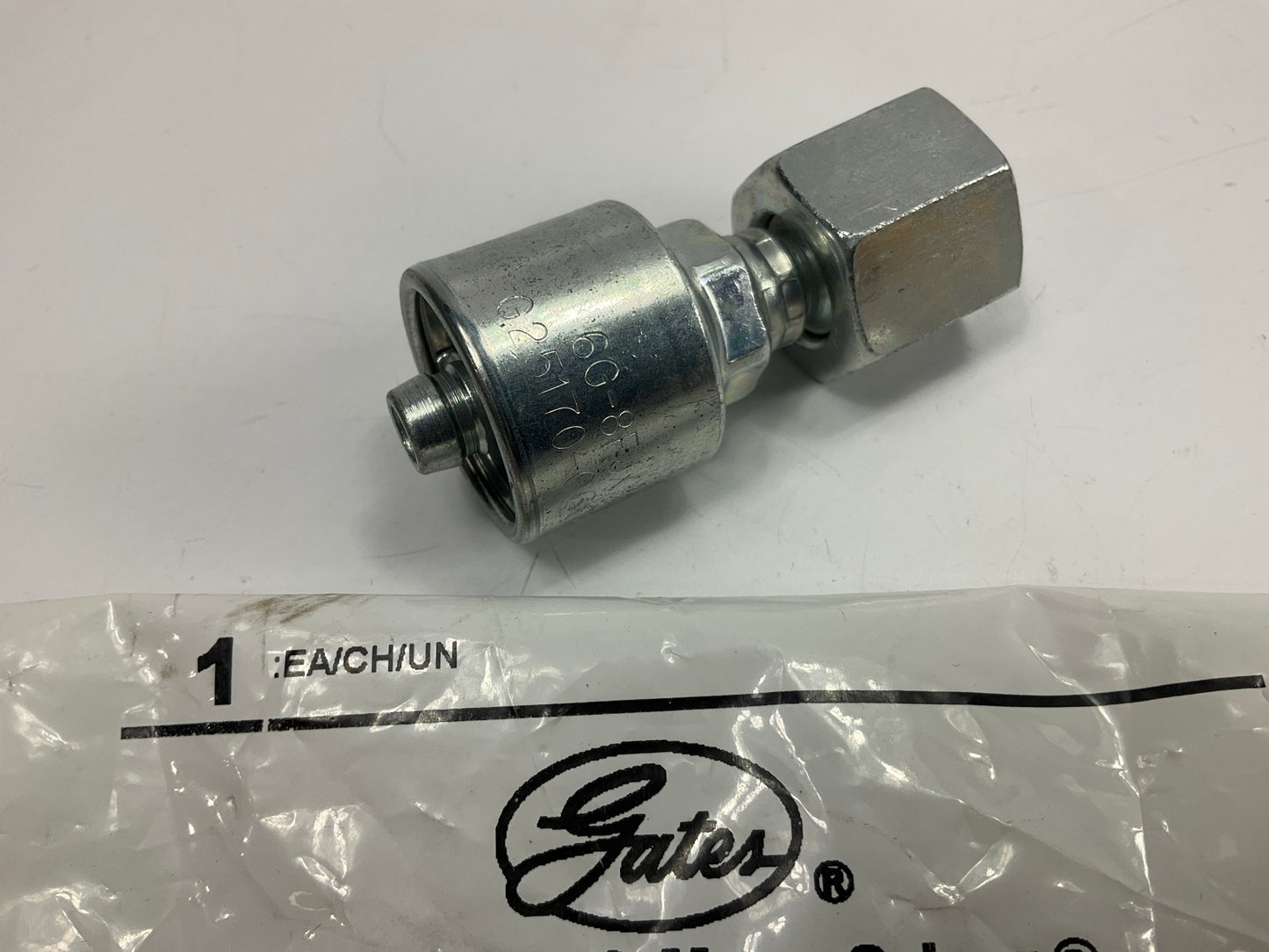 Gates G25170-0608 Female JIC 37° Flare Swivel Hydraulic Fitting, 3/8'' - 6G-8FJX