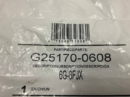 Gates G25170-0608 Female JIC 37° Flare Swivel Hydraulic Fitting, 3/8'' - 6G-8FJX