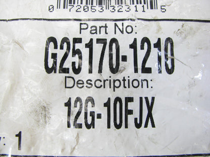 Gates G25170-1210 Female JIC 37 Flare Swivel Hydraulic Fitting 3/4'' Hose 7/8''-14