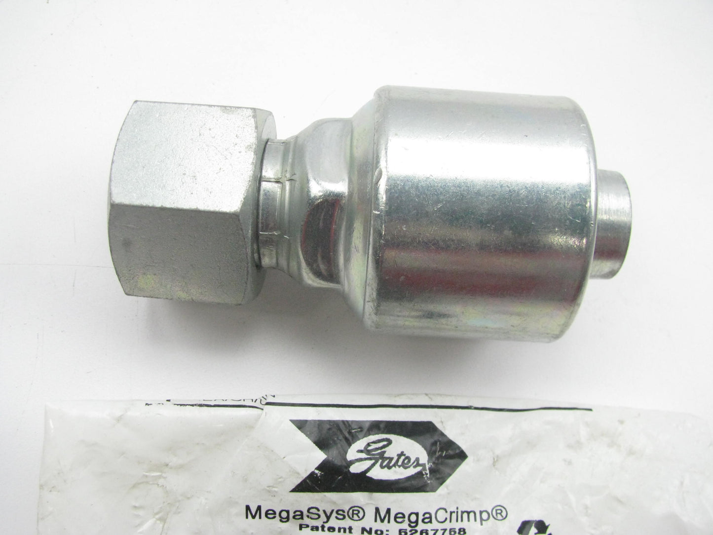 Gates G25170-1616 MegaCrimp Female JIC 37 Flare Swivel Hydraulic Fitting 1'' Hose