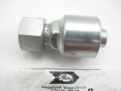 Gates G25170-1616 MegaCrimp Female JIC 37 Flare Swivel Hydraulic Fitting 1'' Hose