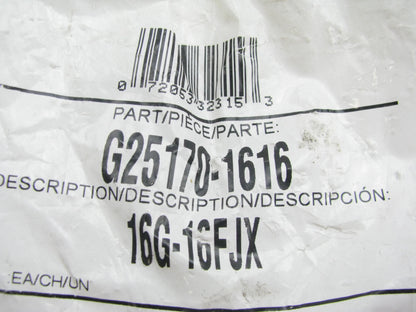 Gates G25170-1616 MegaCrimp Female JIC 37 Flare Swivel Hydraulic Fitting 1'' Hose
