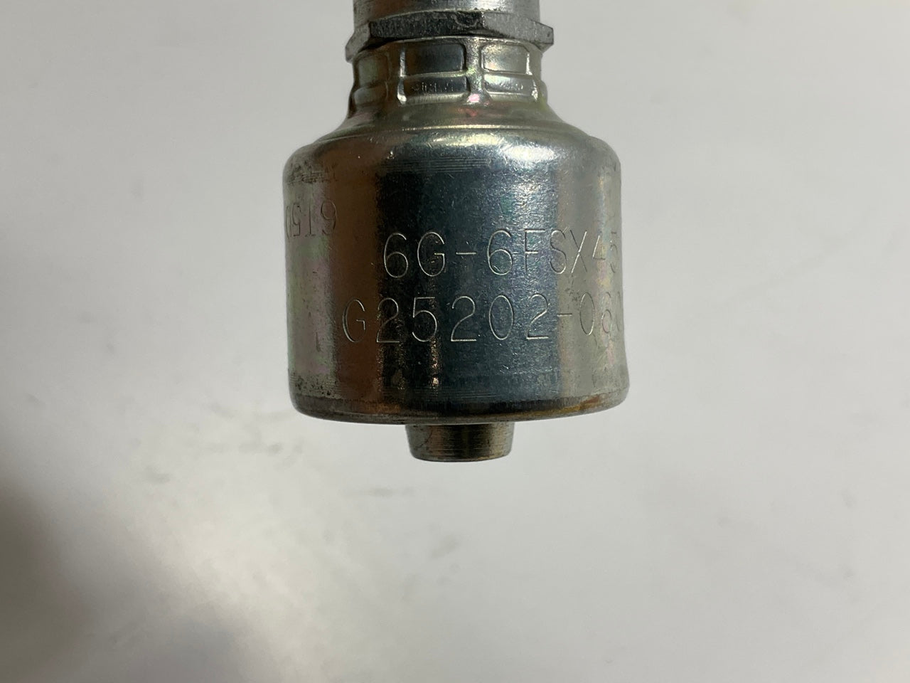 Gates G25202-0606 Female SAE 45° Flare Swivel 3/8'' Hydraulic Fitting, 6G-6FSX45