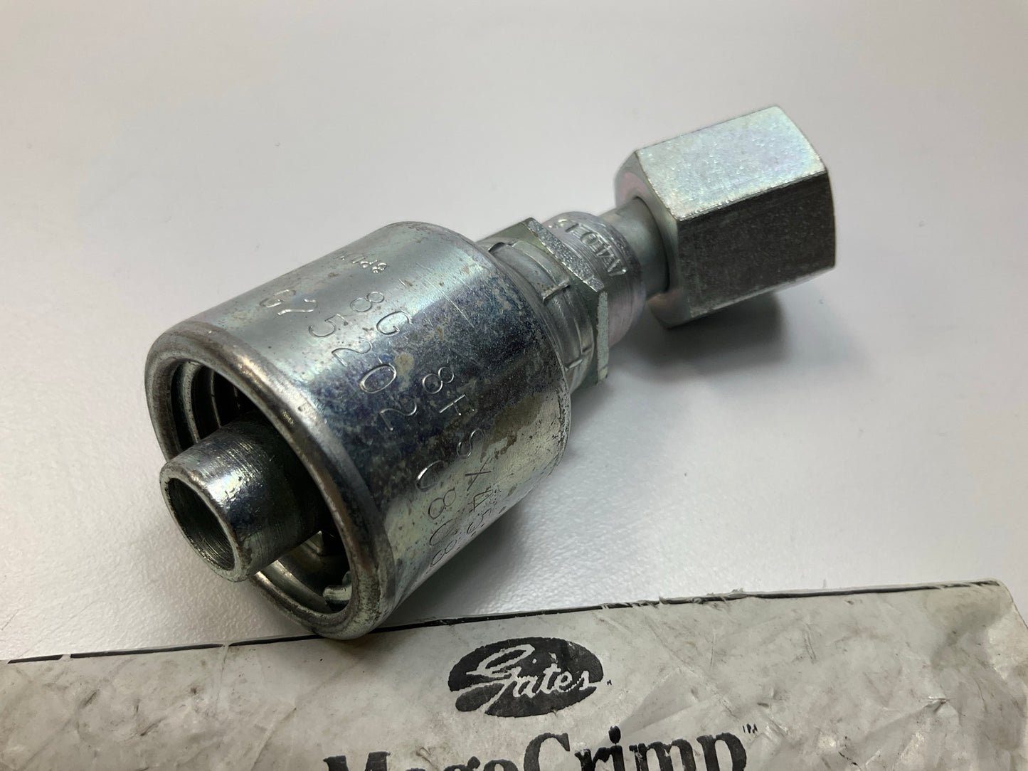 Gates G25202-0808 45° Tube Female SAE 45° Flare Swivel Hydraulic Fitting, 1/2''