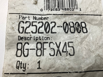 Gates G25202-0808 45° Tube Female SAE 45° Flare Swivel Hydraulic Fitting, 1/2''