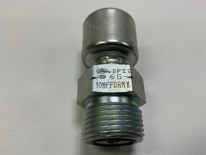 Gates G25225-0610 Male Flat-Face O-Ring Hydraulic Fitting, 3/8'' - 6G-10MFFOR
