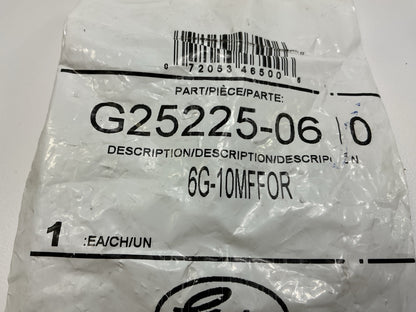 Gates G25225-0610 Male Flat-Face O-Ring Hydraulic Fitting, 3/8'' - 6G-10MFFOR