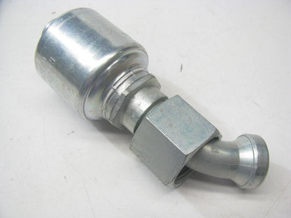 Gates G25235-1210 Hydraulic Fitting 45 Deg Bent Tube Female Swivel G25 3/4'' Hose
