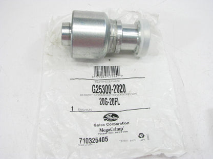 Gates G25300-2020 Hydraulic Fitting Straight Code 61 Megacrimp G25 1-1/4'' Hose