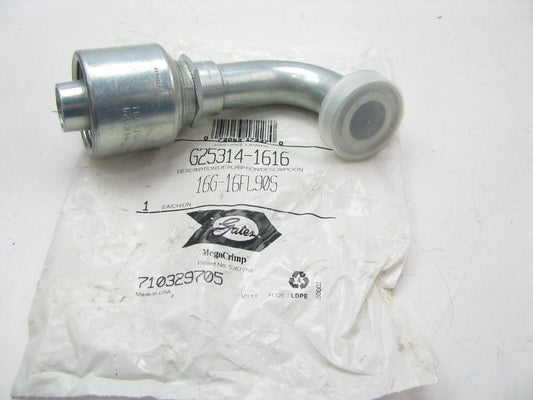 Gates G25314-1616 Elbow MegaCrimp Code 61 O-Ring Flange Fitting 1'' Hose 1-3/4''