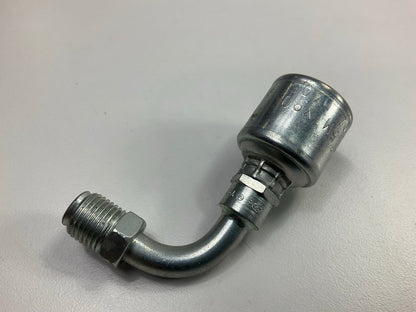Gates G25504-0405 90 Degree SAE Male Inverted Swivel Hydraulic Fitting 1/4'' Hose