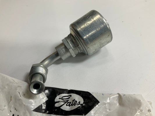 Gates G25504-0604 SAE Male Inverted Swivel 90° Hydraulic Fitting, 6G-4MIX90