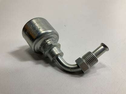 Gates G25504-0604 SAE Male Inverted Swivel 90° Hydraulic Fitting, 6G-4MIX90