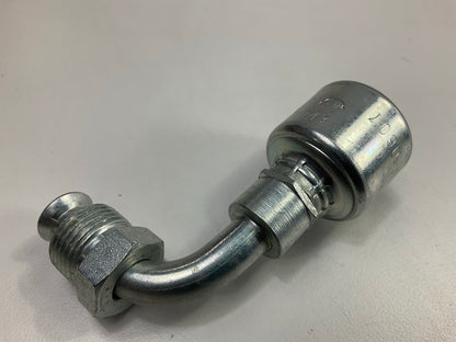 Gates G25504-0607 90 Degree SAE Male Inverted Swivel Hydraulic Fitting 3/8'' Hose