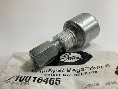 Gates G25510-0604 SAE Male Flareless Hydraulic Fitting, 3/8'' - 6G-4MFA