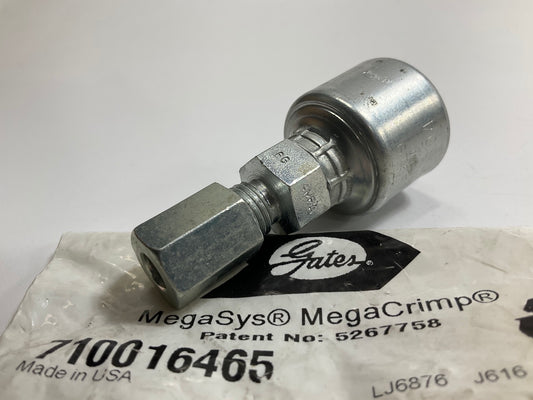 Gates G25510-0604 SAE Male Flareless Hydraulic Fitting, 3/8'' - 6G-4MFA