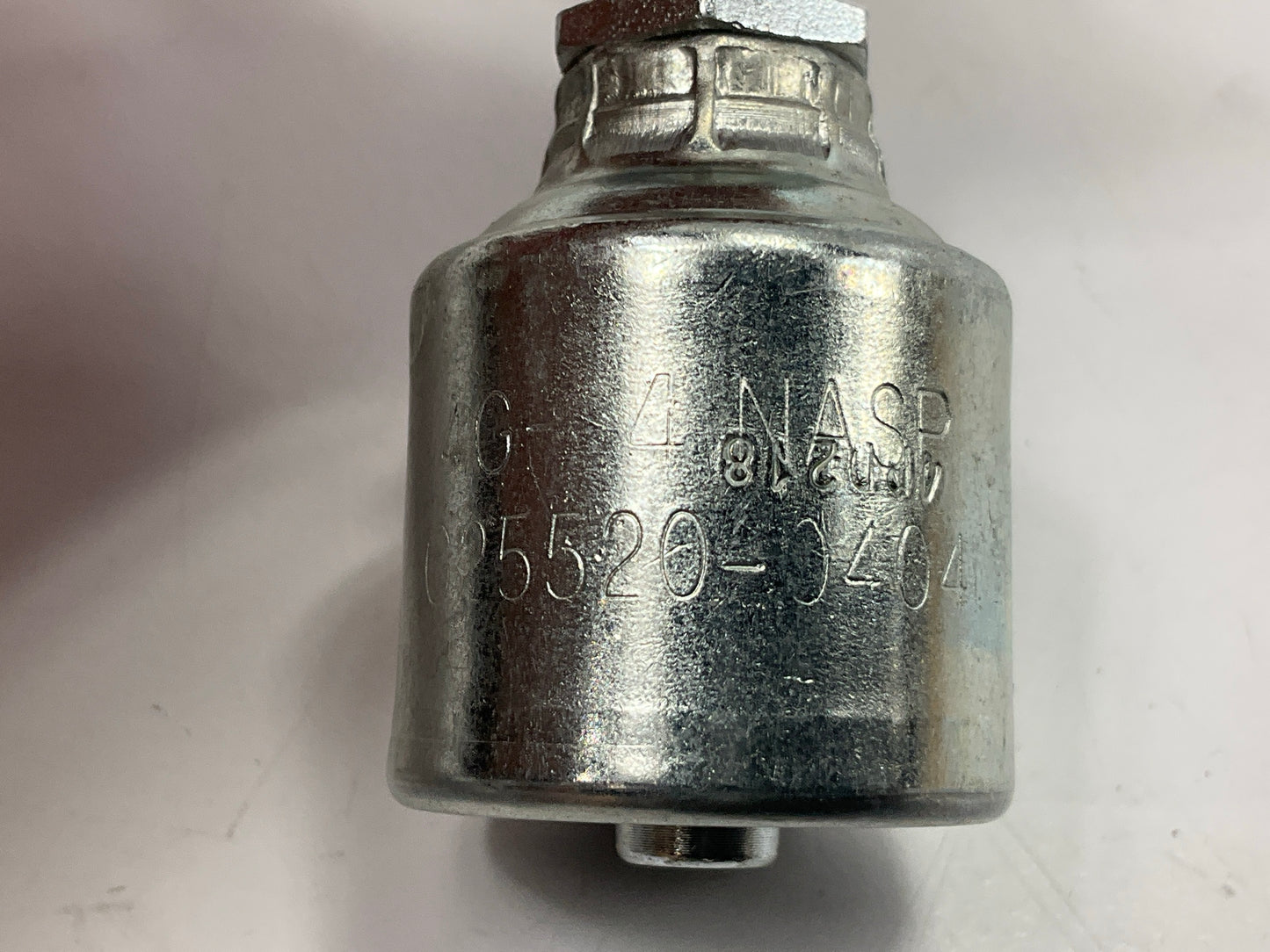 Gates G25520-0404 MegaCrimp Hydraulic Hose Fitting Coupling 1/4'' ID - 4G-4NASP