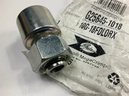 Gates G25645-1018 Female DIN 24° Cone Swivel Hydraulic Fitting, 5/8''