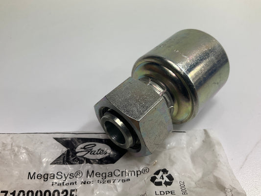 Gates G25645-1218 Female DIN 24° Cone Swivel 3/4'' Hydraulic Fitting 12G-18FDLORX