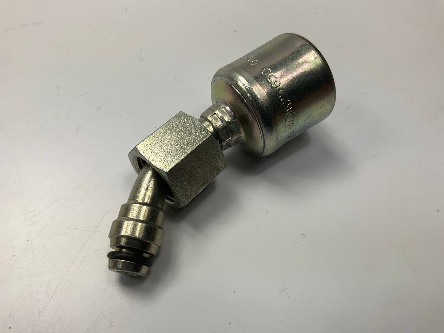 Gates G25650-0408 45° Tube Female DIN 24° Cone Swivel Hydraulic Fitting, 1/4''