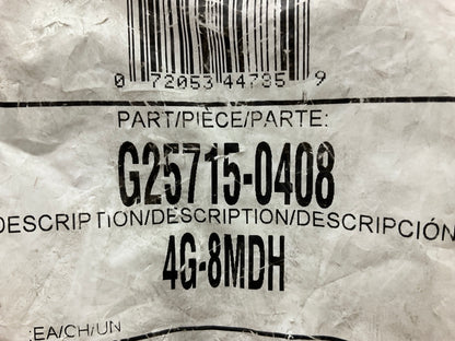 Gates G25715-0408 Male DIN 24° Cone Hydraulic Fitting 1/4'' Hose - 4G-8MDH