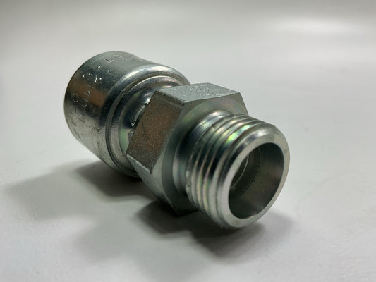 Gates G25715-0612 Hydraulic Hose Fitting Male DIN 24° Cone Heavy Series 3/8'' ID