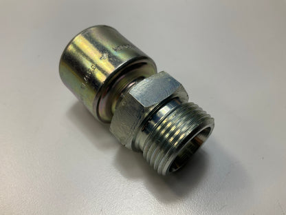 Gates G25715-1020 SAE Male Flareless Hydraulic Fitting, 3/8'' - 6G-4MFA