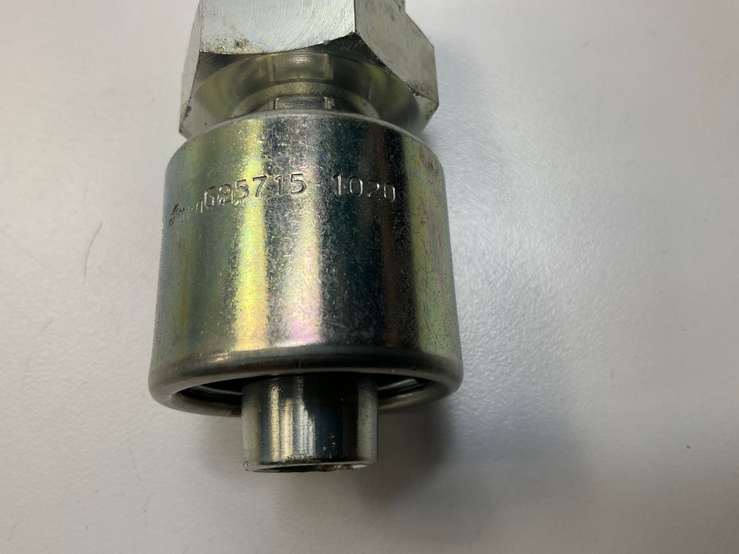 Gates G25715-1020 SAE Male Flareless Hydraulic Fitting, 3/8'' - 6G-4MFA