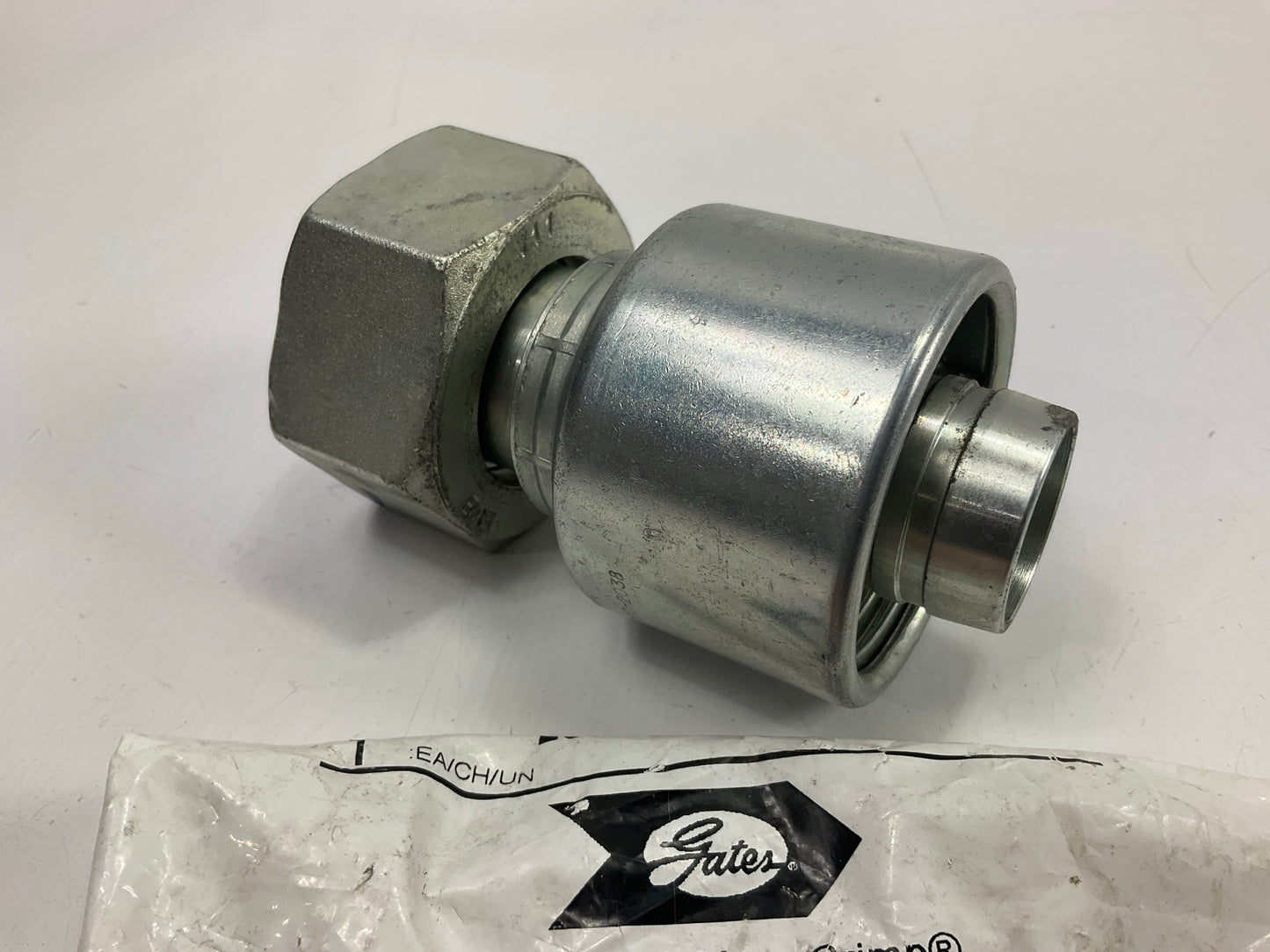 Gates G25720-2038 Female DIN 24° Cone O-Ring Swivel Hydraulic Fitting, 1-1/4''