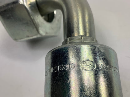 Gates G25730-1025 Hose Fitting Female DIN 24° Cone Swivel W/ O-Ring 90° 5/8'' ID