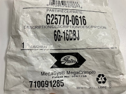 Gates G25770-0616 International Thread Metric 7642 DIN Banjo Hydraulic Fitting