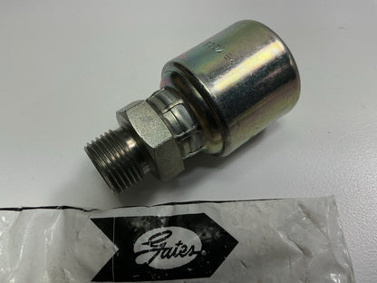 Gates G25810-0806 Male British Standard Pipe Parallel Hydraulic Fitting, 1/2''