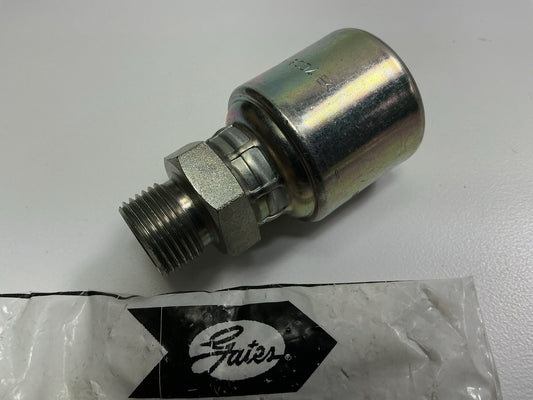 Gates G25810-0806 Male British Standard Pipe Parallel Hydraulic Fitting, 1/2''