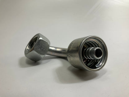 Gates G25832-0608 British Hydraulic Hose Fitting 90 DEGREE Bent Tube (MegaCrimp)