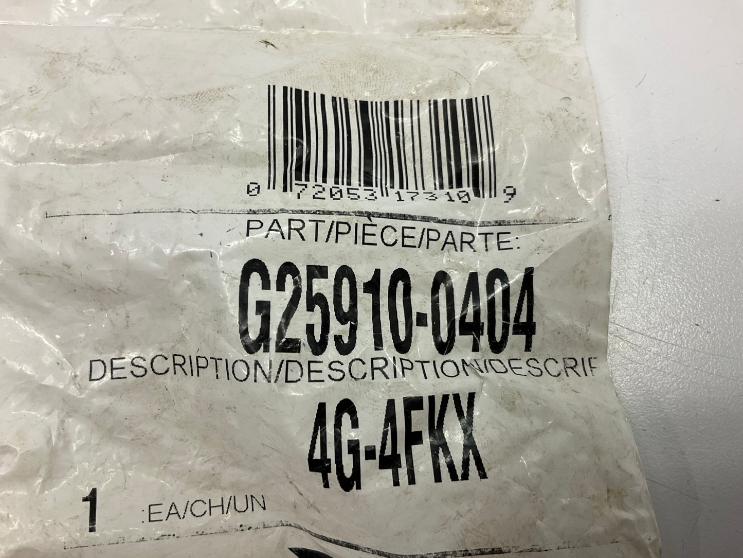 Gates G25910-0404 Female Komatsu Japanese Metric Swivel Hydraulic Fitting, 1/4''