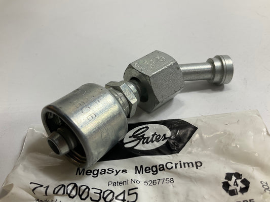 Gates G25911-0606 45° Tube Female Komatsu Style Japanese Metric Swivel, 3/8''