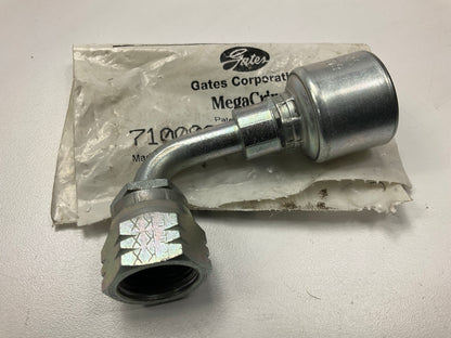 Gates G25913-0606 90° Tube Female Komatsu Japanese Metric Swivel Fitting, 3/8''