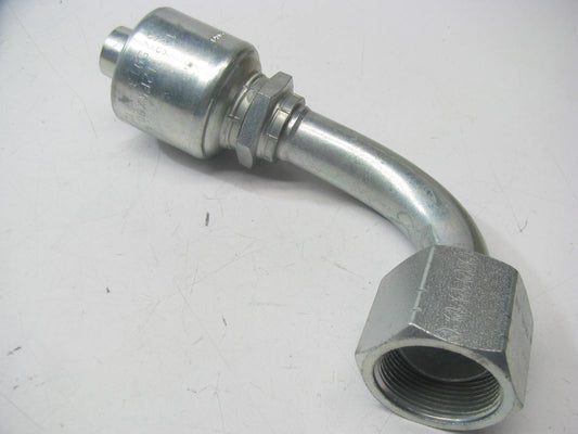 Gates G25913-1212 Hydraulic Fitting Female Komatsu 90 Deg 3/4'' Hose M30 X 1.5