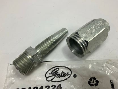 Gates G28100-0606 Male Pipe (NPTF - 30° Cone Seat) Hydraulic Fitting, 3/8''